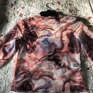 Cute Sheer Top. Small